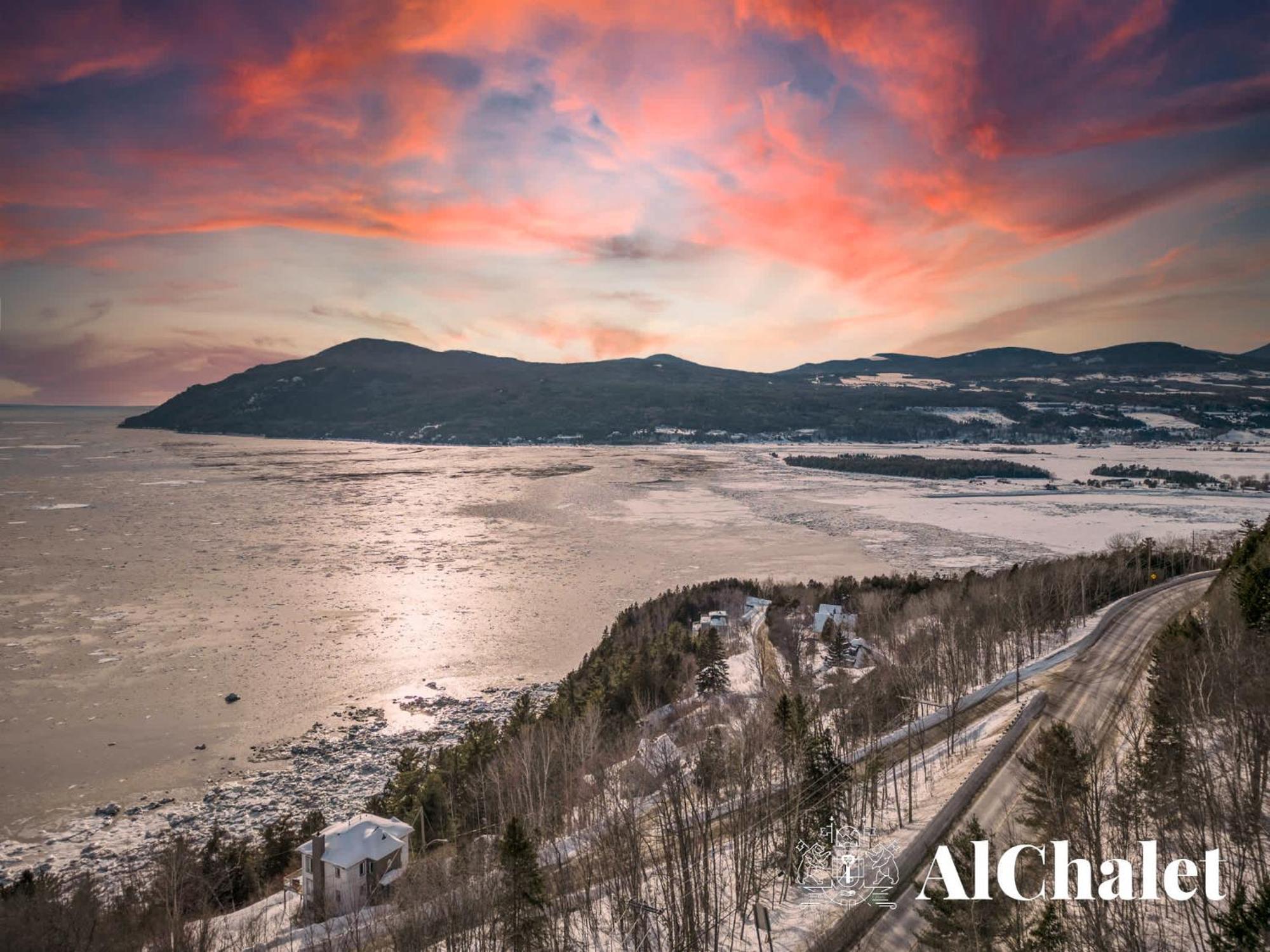 Vila Aelpha-M - Magnifique Vue Sur Le Fleuve Baie-Saint-Paul Exteriér fotografie
